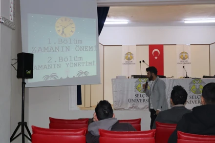 Güneysınır Meslek Yüksekokulu’nda Zaman Yönetimi Programı Düzenlendi